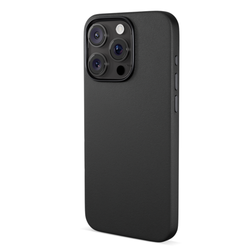 Epico Mag+ Leather Case for iPhone 16 Pro Max - Black