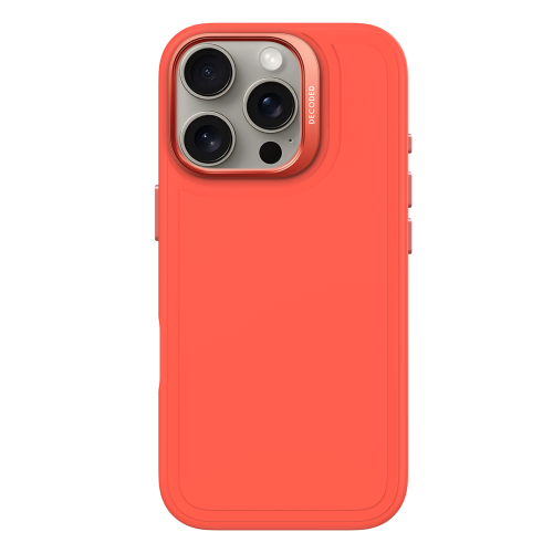 DECODED Silicone Stacks Case for iPhone 16 Pro Max - Orange