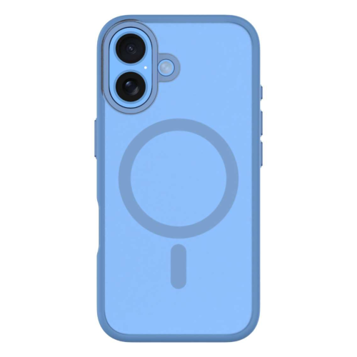 QDOS Transparent Case for iPhone 16 Plus - Ultramarine