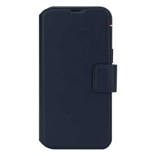 DECODED Leather Wallet Case for iPhone 16 Pro Max - Navy