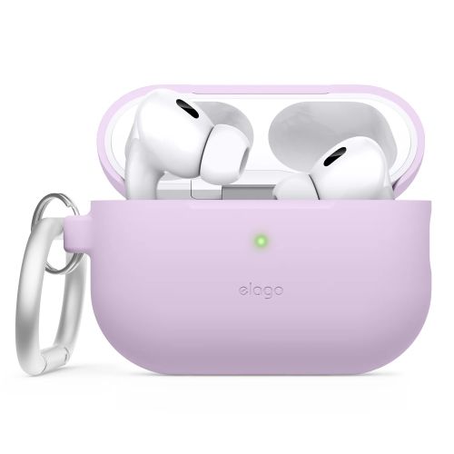 Elago Silicone Hang Case for Airpods Pro 2 - Lavander