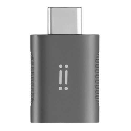 C&C USB-C to USB-A Portable Adapter - Space Grey