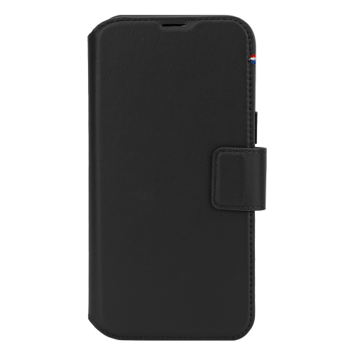 DECODED Leather Wallet Case for iPhone 16 Pro - Black