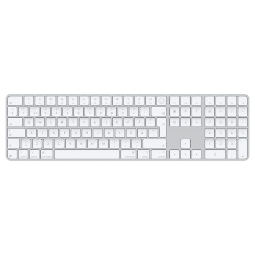 Apple Magic Keyboard w/ Touch ID + Numeric Keypad - White - SWE