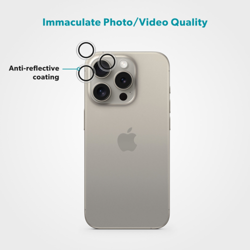 Epico Camera Lens Protector for iPhone 16/16 Plus