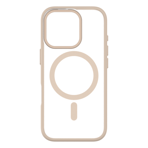 QDOS Transparent Case for iPhone 16 Pro Max - Desert Titanium