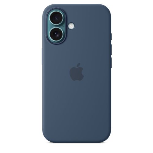 Apple iPhone16 Plus Silicone Case w/ MagSafe - Denim