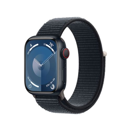 Apple Watch Series9 GPS + Cellular 41mm Midnight Aluminium Sport Loop Midnight