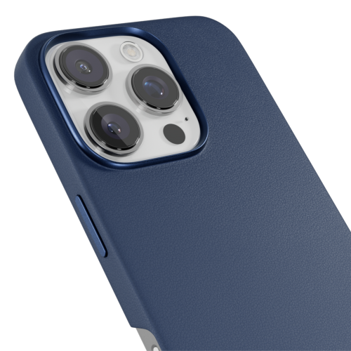 Epico Mag+ Leather Case for iPhone 16 Pro - Blue