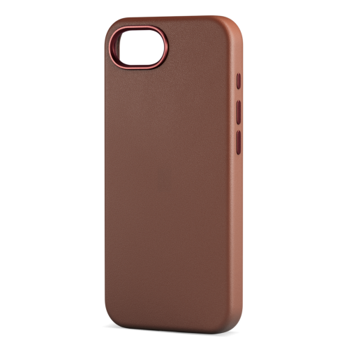 Epico Mag+ Leather Case for iPhone 16e - Brown