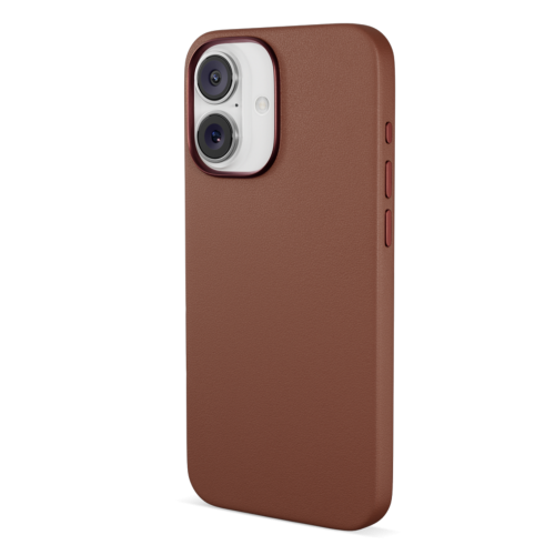 Epico Mag+ Leather Case for iPhone 16 Plus - Brown