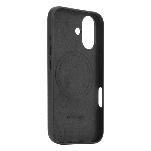 DECODED Leather Case for iPhone 16 - Black