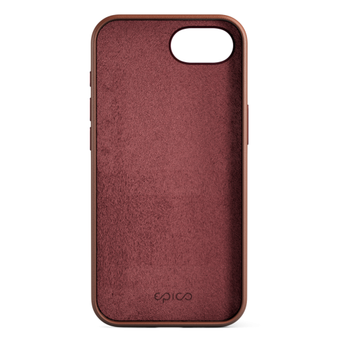 Epico Mag+ Leather Case for iPhone 16e - Brown