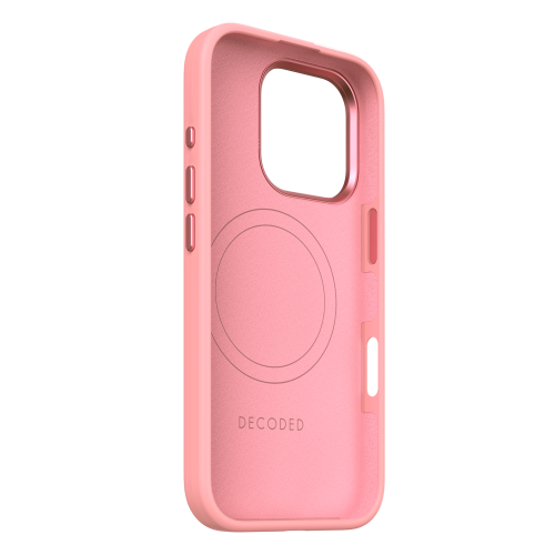 DECODED Silicone Stacks Case for iPhone 16 Pro Max - Pink