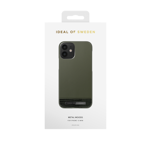 iDeal of Sweden Atelier Case Unity Metal Woods iPhone 12 Mini