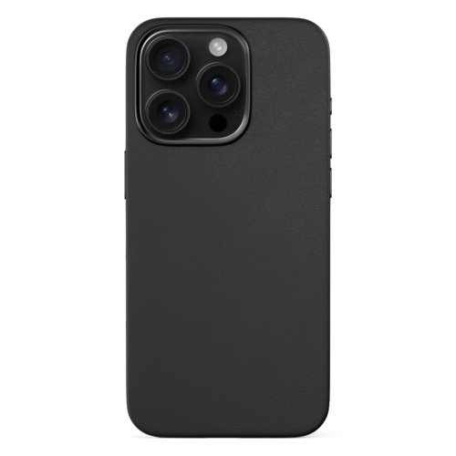 Epico Mag+ Leather Case for iPhone 16 Pro - Black