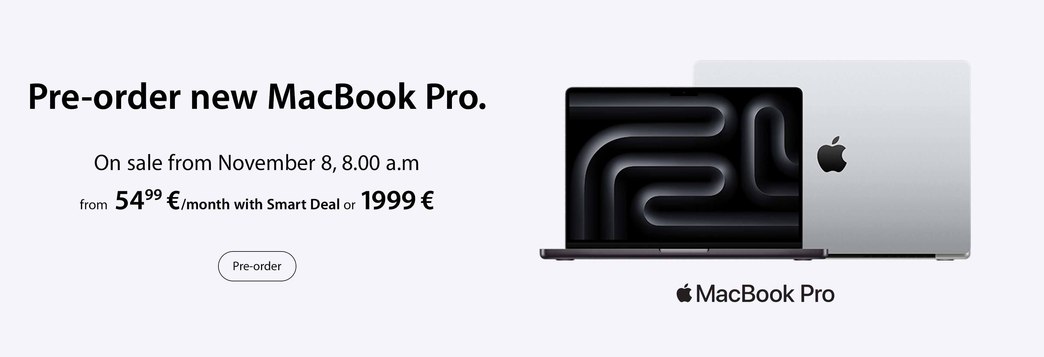 Uus MacBook Pro M4 alates 1999€ või 54,99€/kuus Smart Dealiga