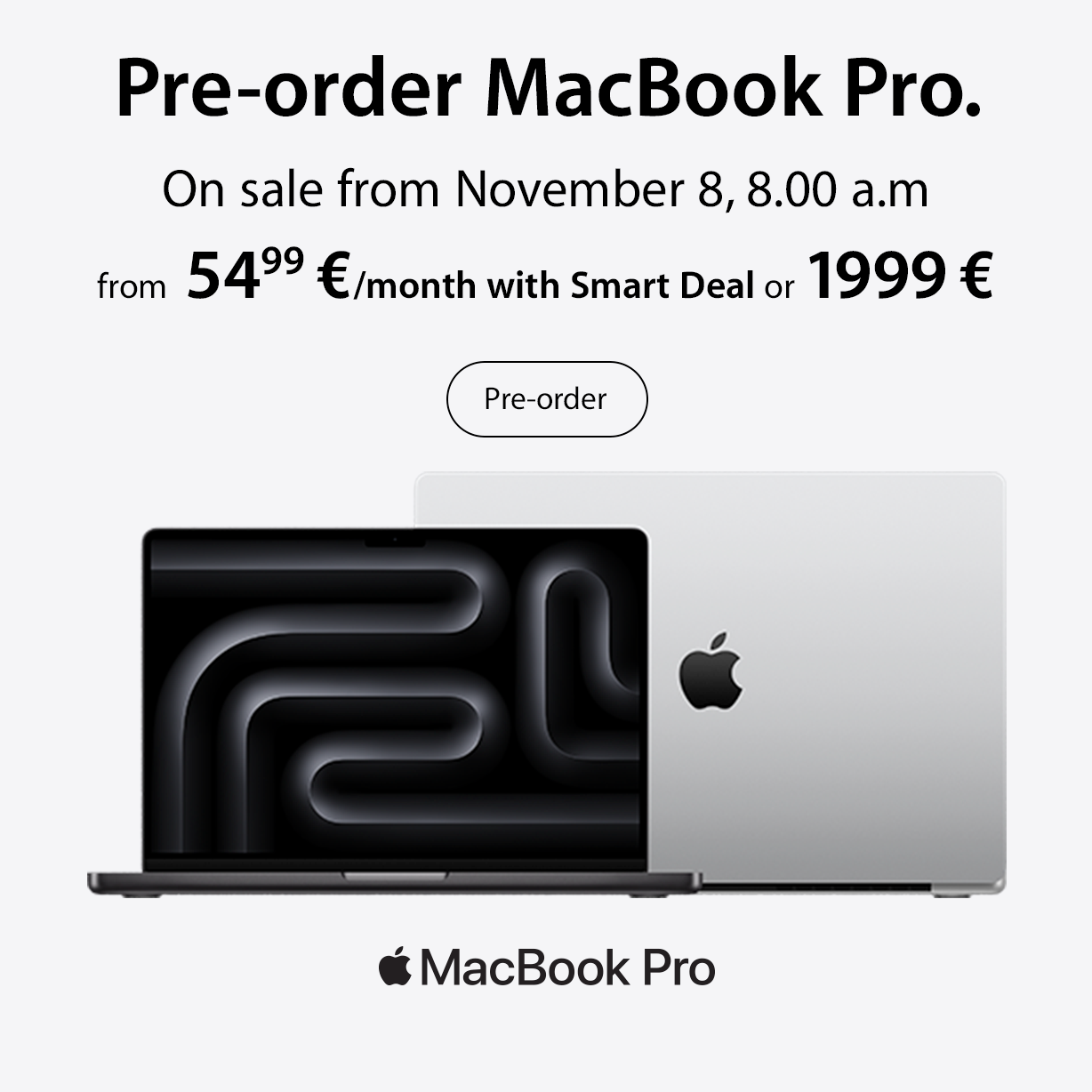 Uus MacBook Pro M4 alates 1999€ või 54,99€/kuus Smart Dealiga